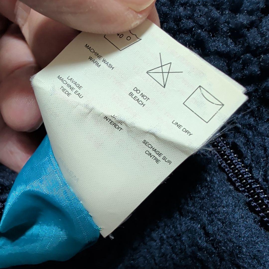 '92 パタゴニア パイルグリセードプルオーバー サファイア S USA製