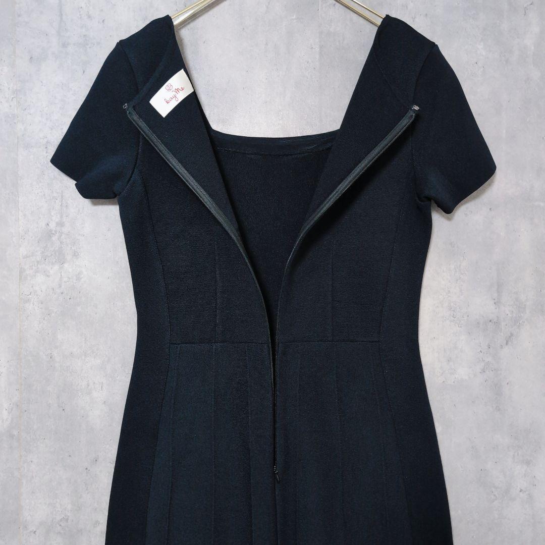 kay me ケイミー【9号】タッキングニットワンピース