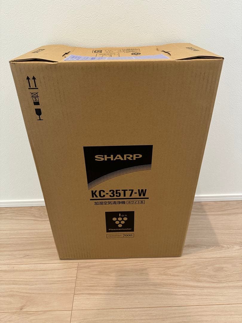 【新品未開封】SHARP 加湿空気清浄機 KC-35T7-W