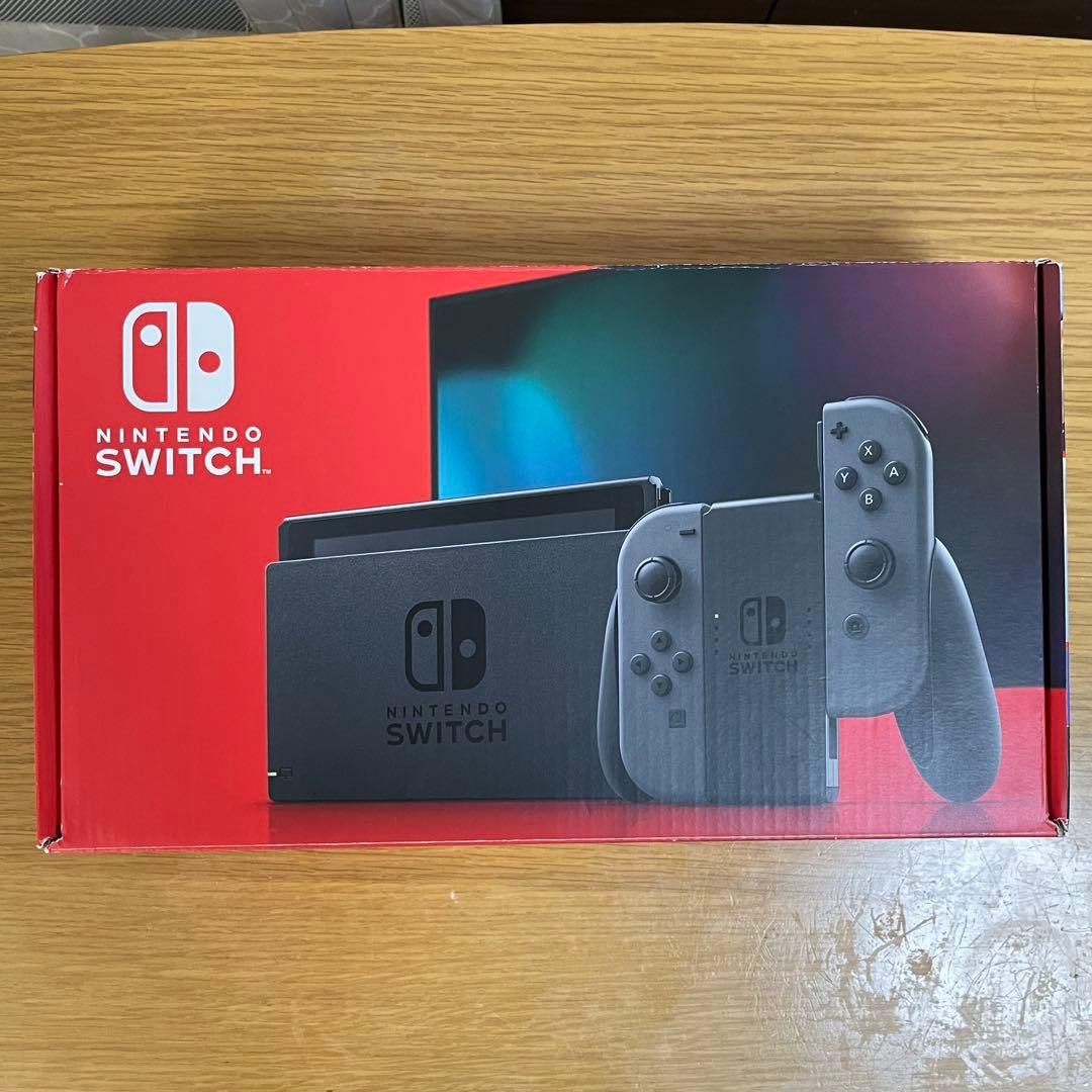 Nintendo Switch 本体セット グレー 動作確認済み 付属品完備