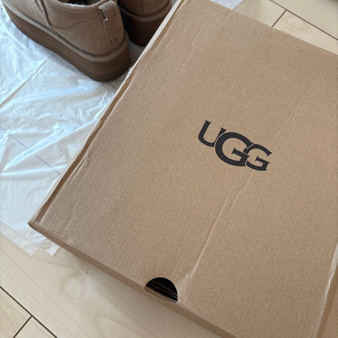 UGG W CLASSIC ULTRA MINI PLATFORM 厚底Sand