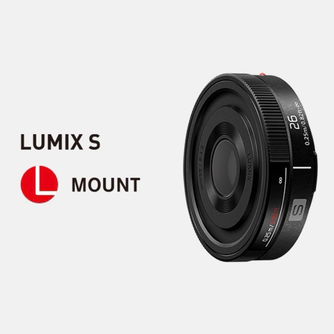 Panasonic LUMIX S 26mm F8 SR26 パンケーキ レンズ