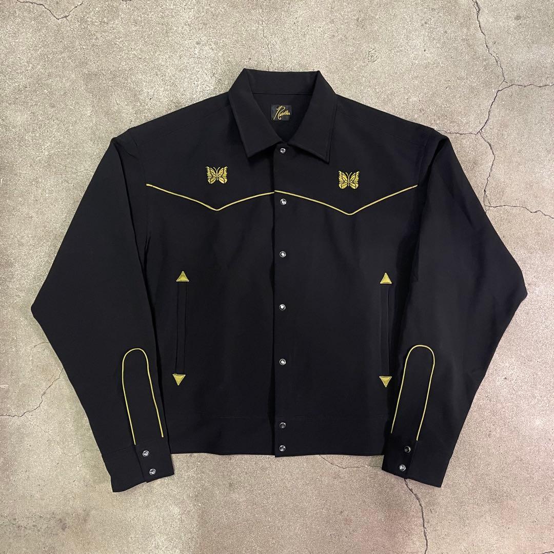 ジャケット・アウター NEEDLES Piping Cowboy Jacket Black