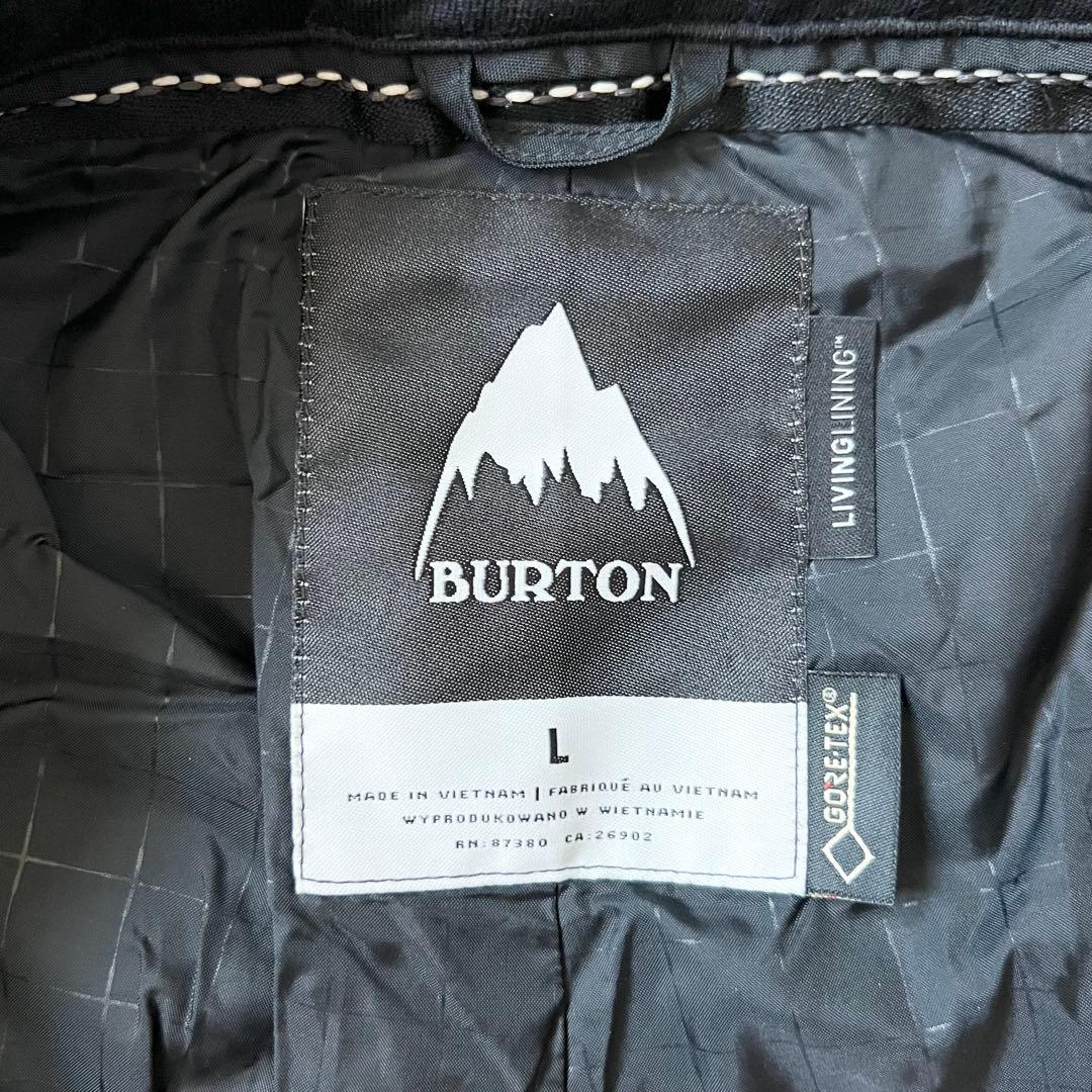 3276 ダー【美品】バートン　パンツ ゴアテックス 無地 BALLAST