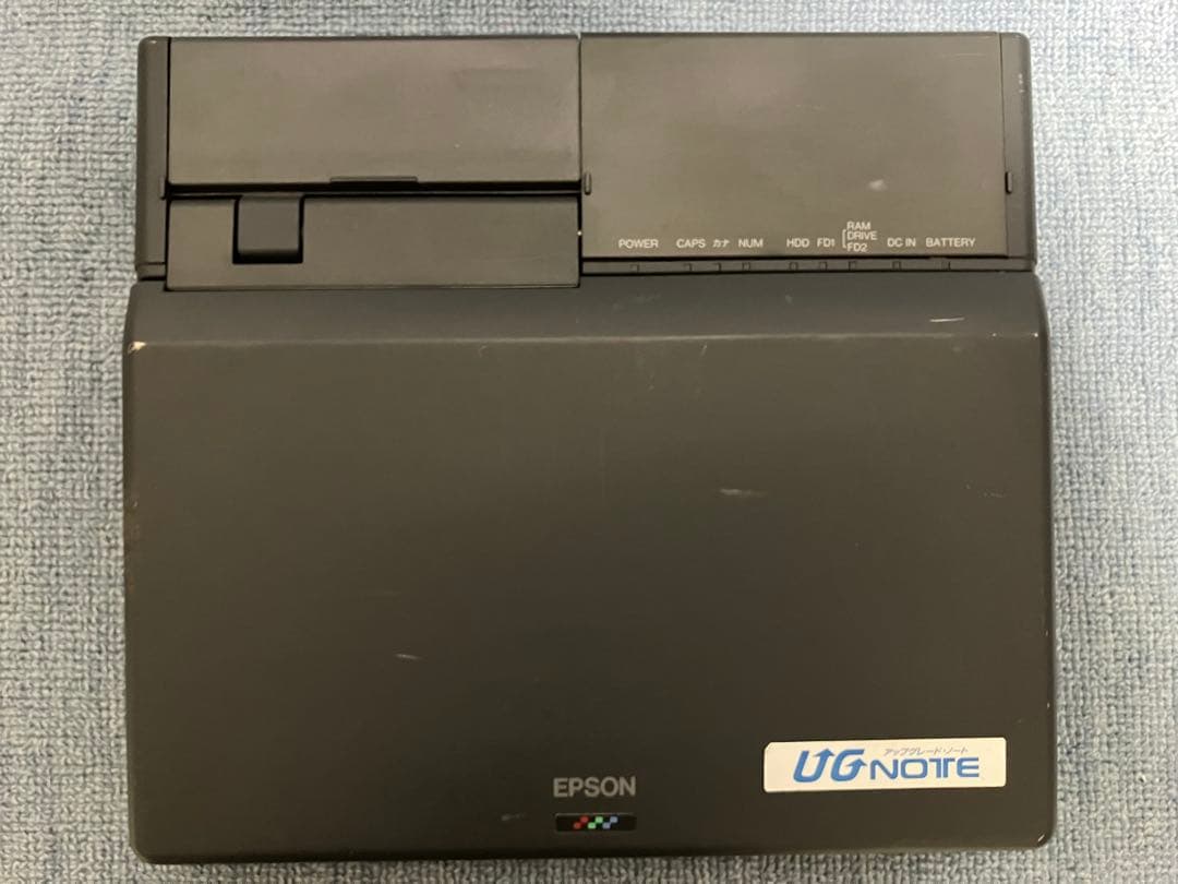 EPSON PC-486 NOTE AS 本体 社外ACアダプター付きジャンク