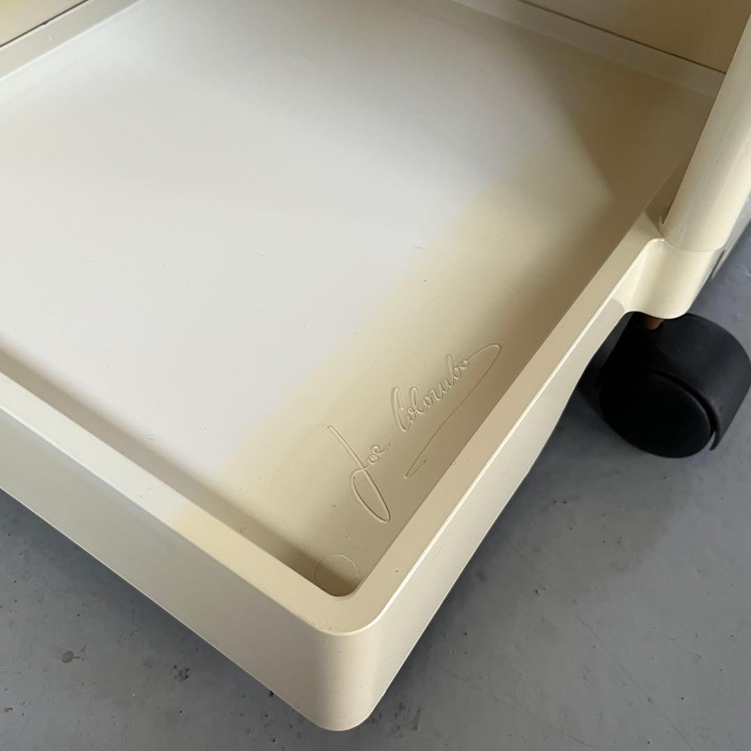 【正規品】B-LINE/ボビーワゴン 2段トレイ ホワイト ジョエ・コロンボ