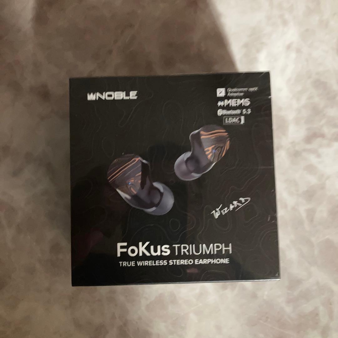 【新品・未開封】Noble Audio FoKus TRIUMPH TWS