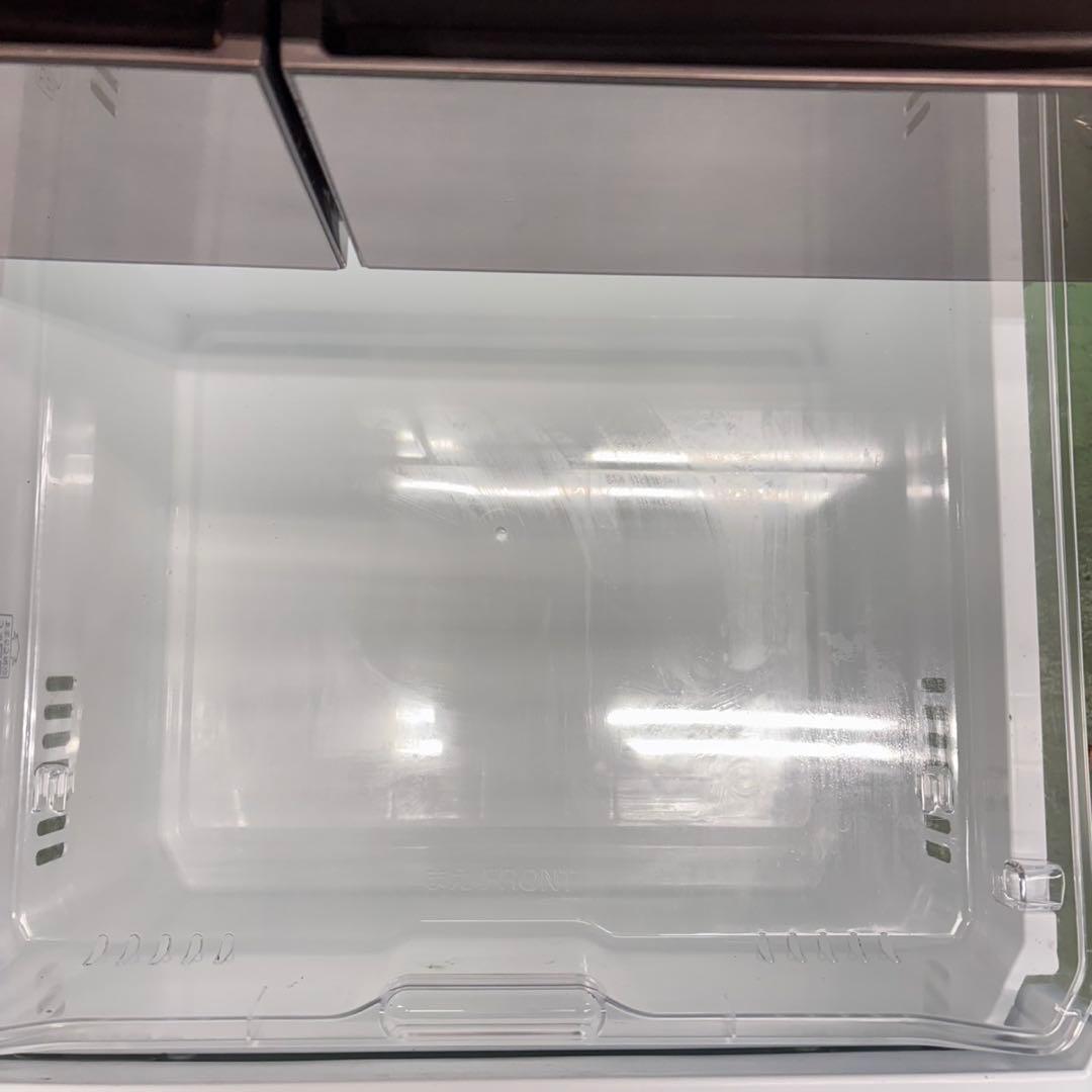 671東芝大型冷蔵庫　500L強　スリム　自動製氷　USB 右開き　小型　家庭用