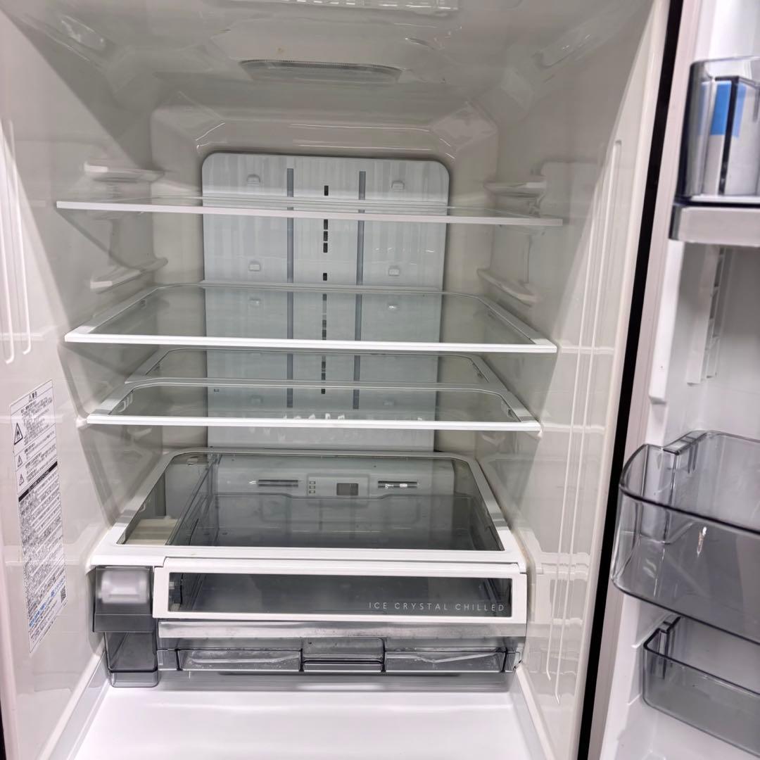 671東芝大型冷蔵庫　500L強　スリム　自動製氷　USB 右開き　小型　家庭用