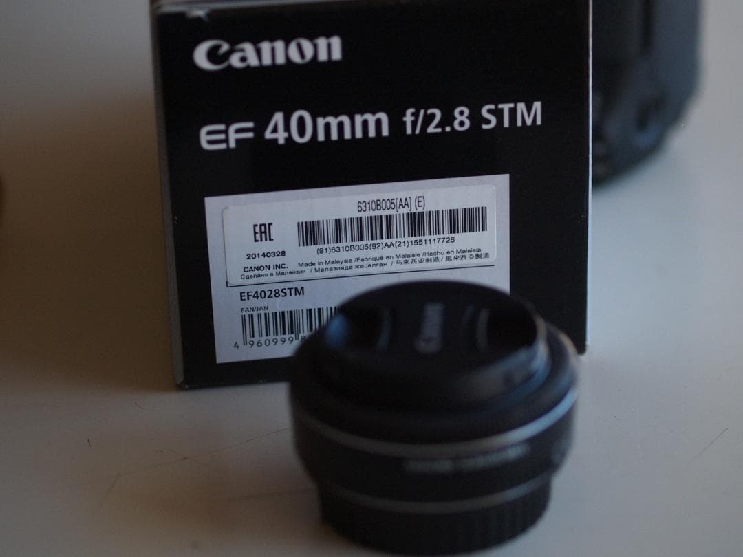 N*i様 Canon EF 40mm f/2.8 STM レンズ