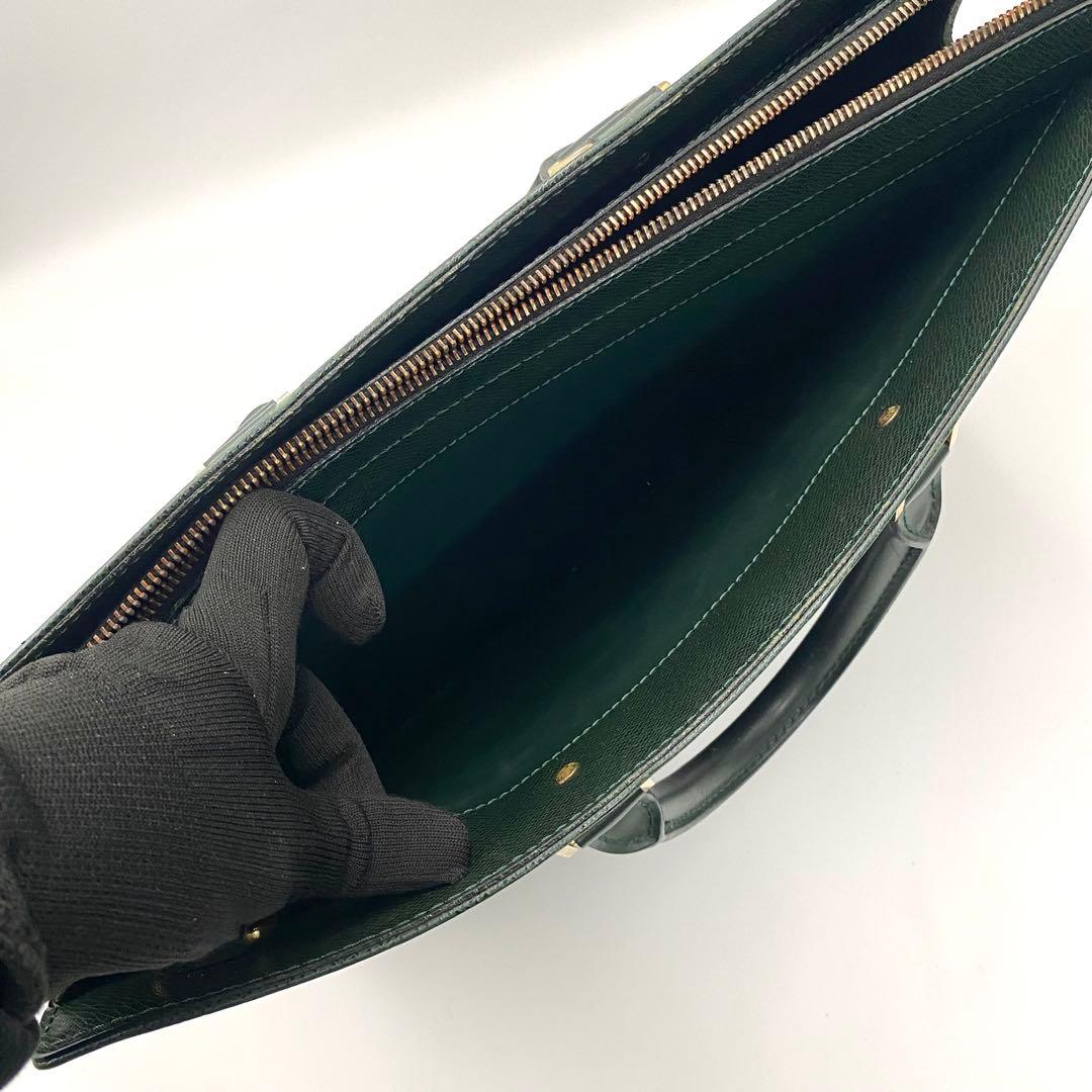 ルイヴィトン タイガ ポルトドキュマン ロザン メンズ ビジネスバッグ エピセア