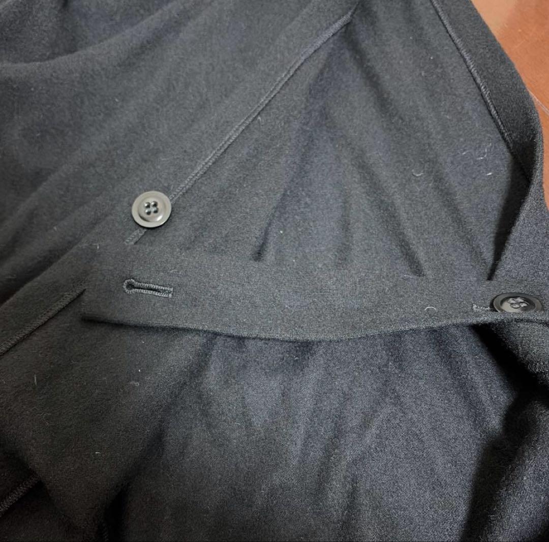 Y's ワイズ ヨウジヤマモト サイズ2 ブラック ニット ベスト タートル