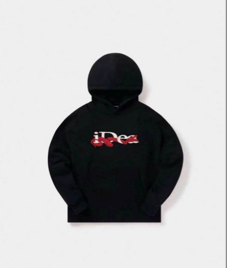 ideaswam ブラック レッド パーカーLサイズ 早い者勝ち