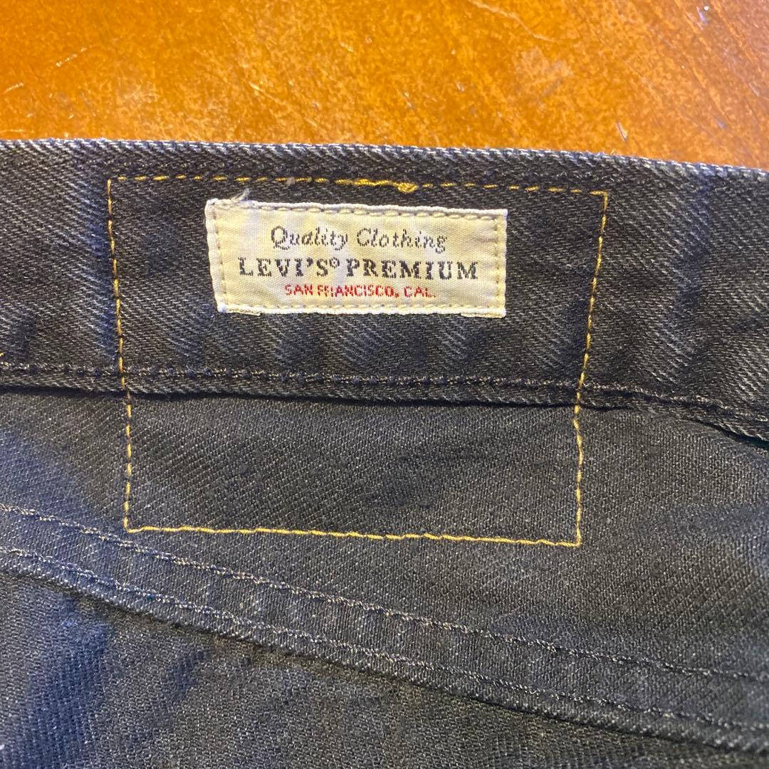 q*d様 LEVI’S エディフィス別注 BIG E 501 BLACK W32