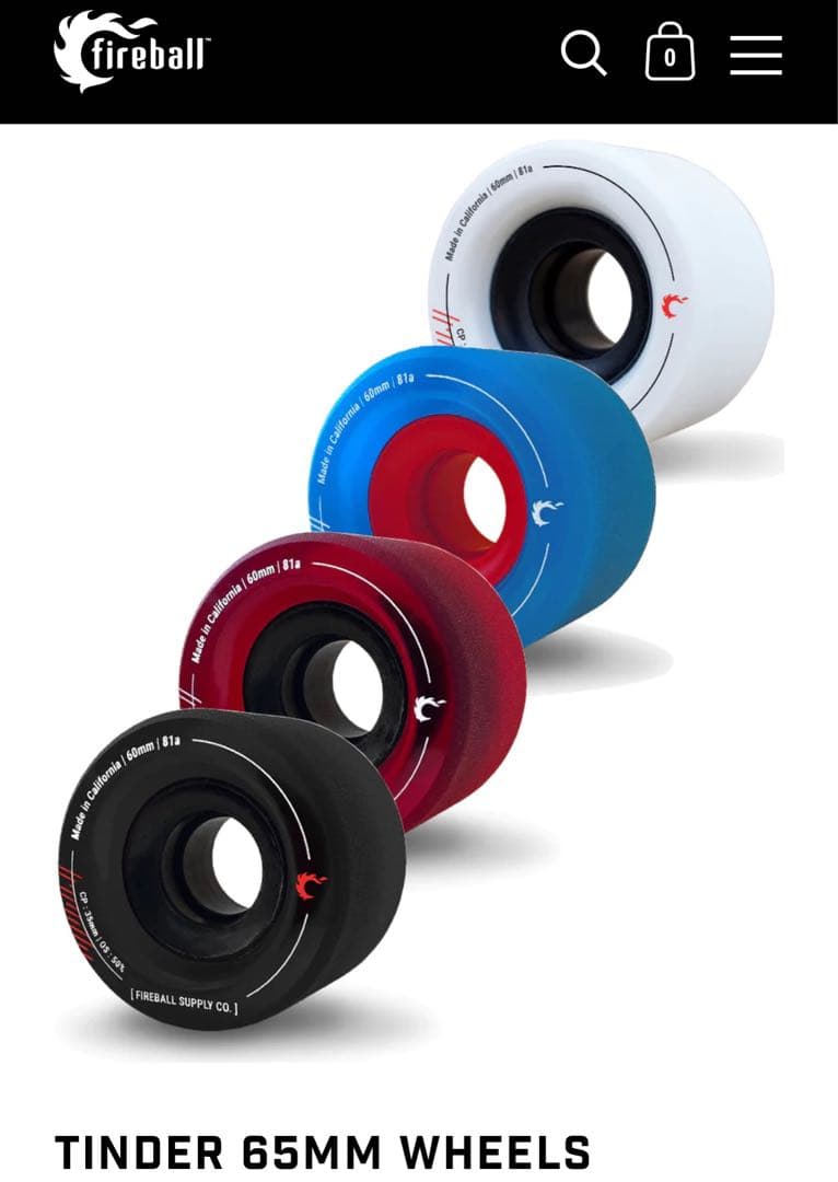 s3☆新品 未使用☆ fireball スケートボード クルーザー コンプリート