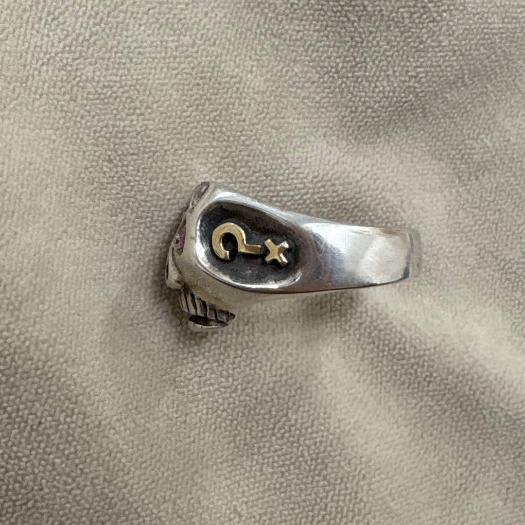 アクセサリー FLASH POINT JIM SKULL RING Johnny Depp