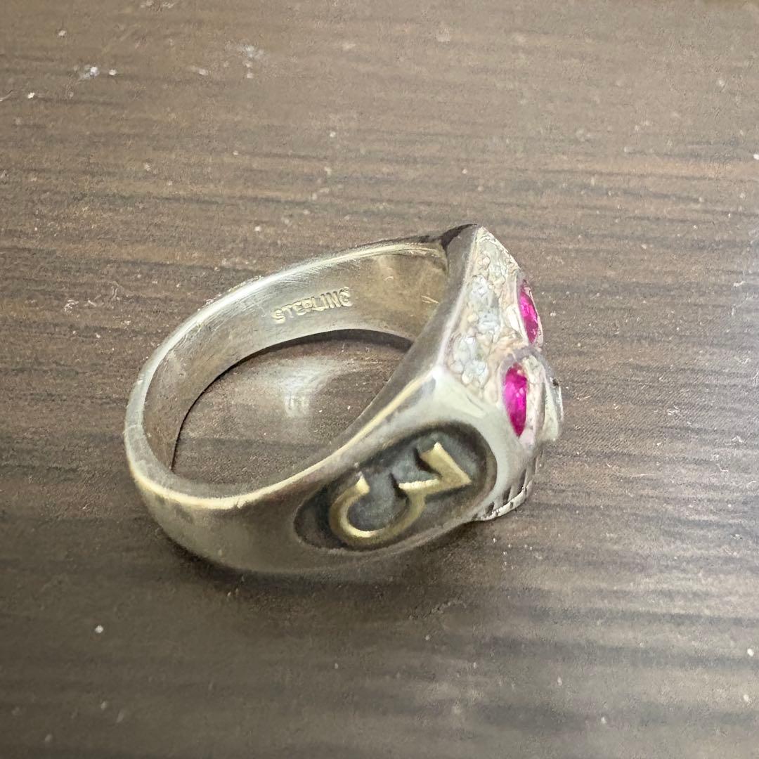 アクセサリー FLASH POINT JIM SKULL RING Johnny Depp