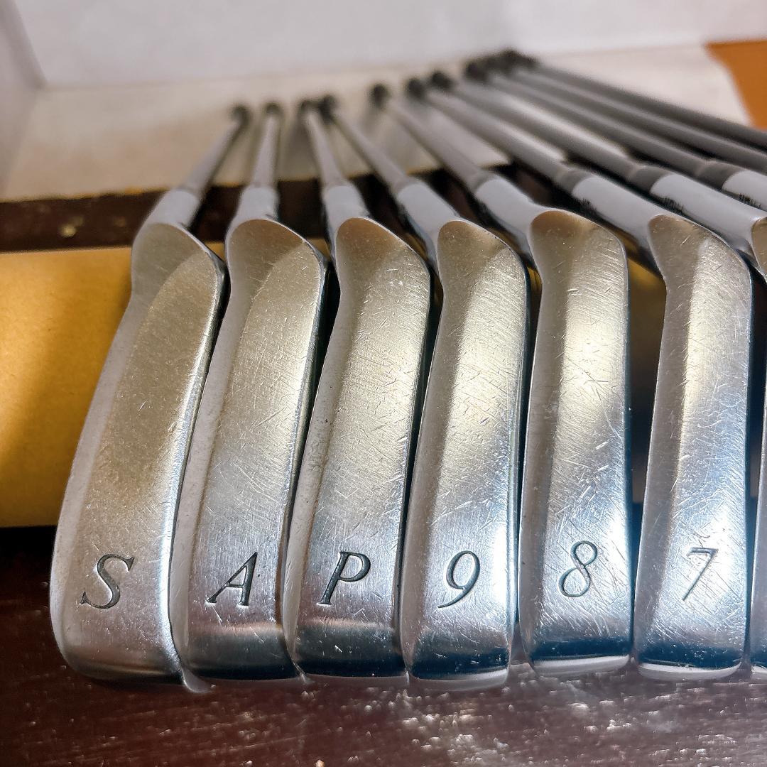 名器 プロギア DATA811 アイアンセット 右打ち 10本 メンズ 三浦技研