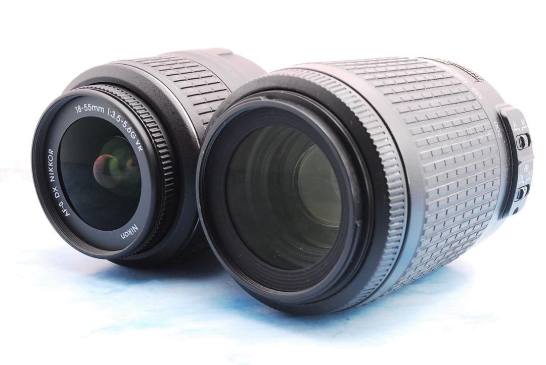 Nikon D5500☆一眼レフカメラ☆お得なWレンズ☆Wi-Fi＆S数少