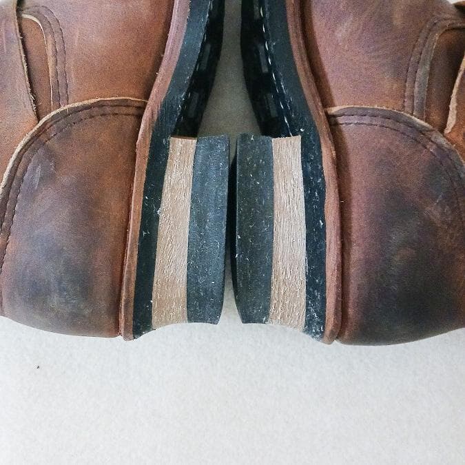 レッドウィング　エンジニアブーツ　オイルドレザー　ブラウン　２３㎝