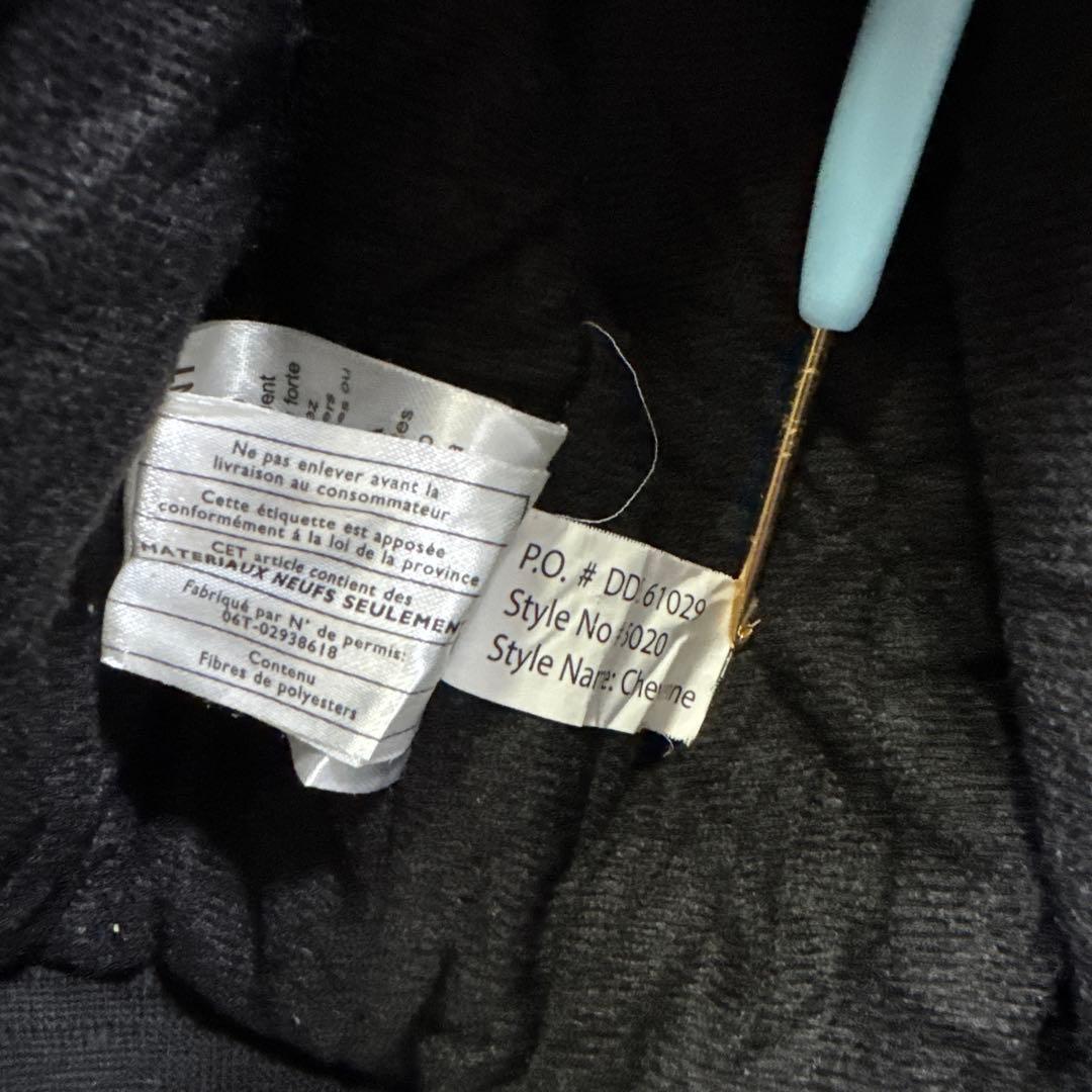 DRI-DUCK古着00sダック地アクティブジャケット黒フェード企業ロゴT29