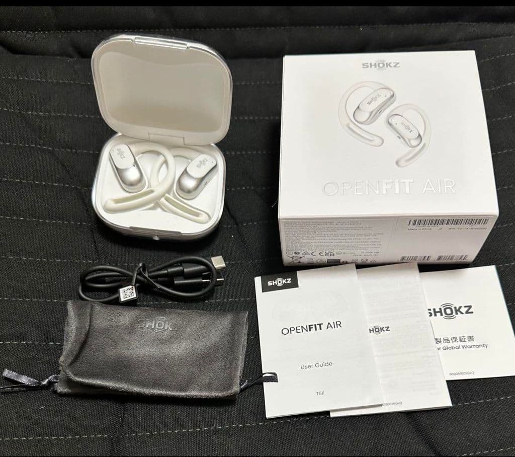 i*i様 【美品】SHOKZ OPENFIT AIR（白）