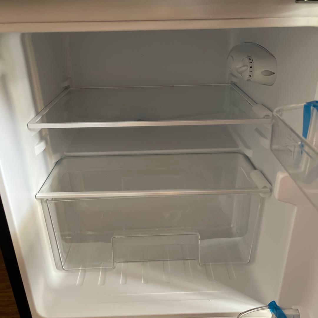 【新品未使用】冷蔵庫 87L MAXZEN マクスゼン 小型 2ドア ガンメタ