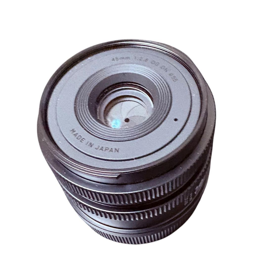 美品 SIGMA 45mm F2.8 DG DN Lマウント ライカ