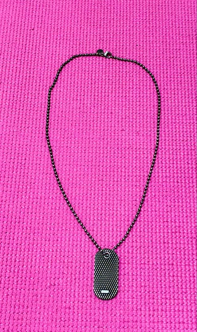 ティファニー希少 サマセットメッシュドッグタグボールチェーン　Ag925