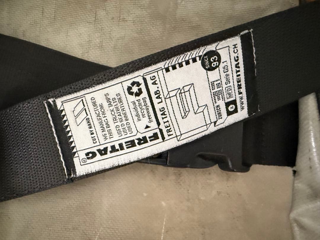 カスタム　リペア済み　FREITAG デクスター　dexterフライターグ　帆布