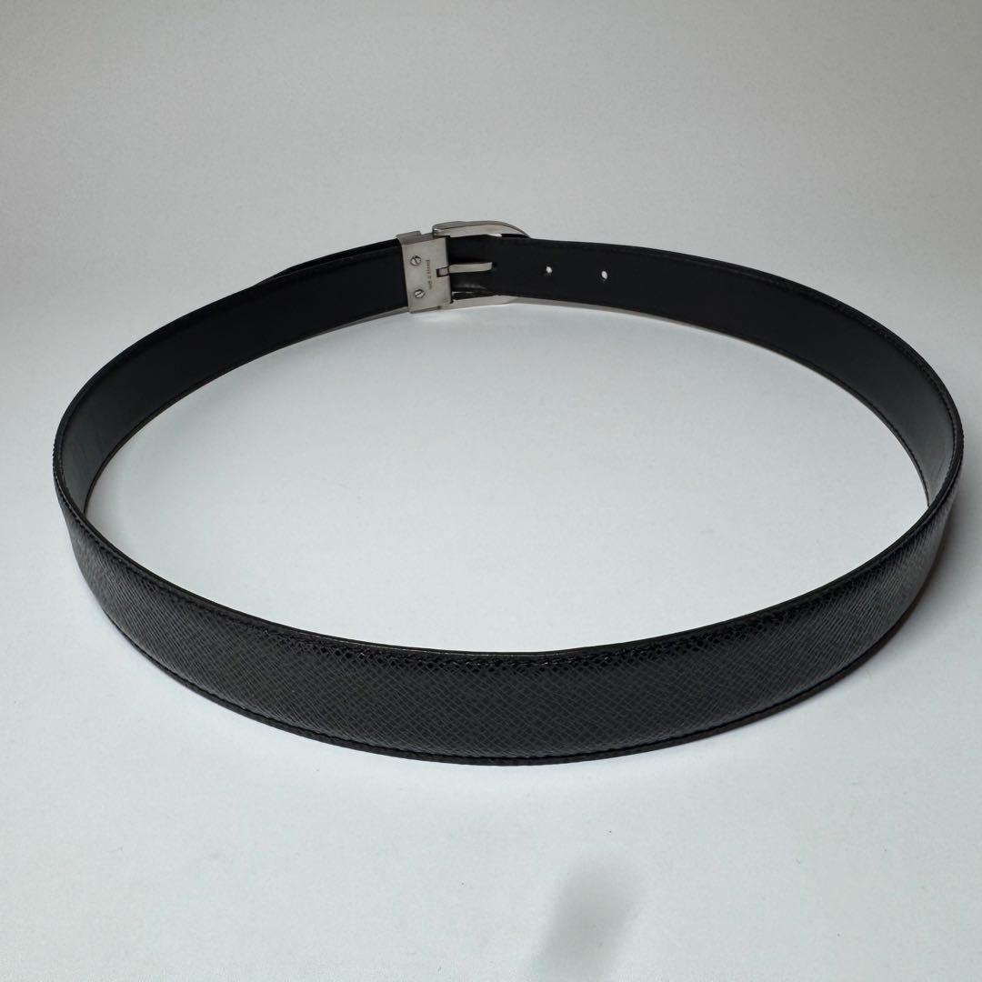 ルイヴィトン ベルト サンチュール タイガ　レザー　ブラック