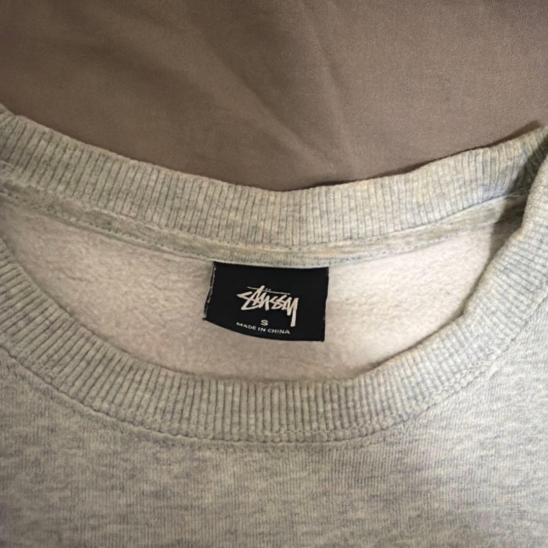 stussy スウェット　トレーナー　グレー