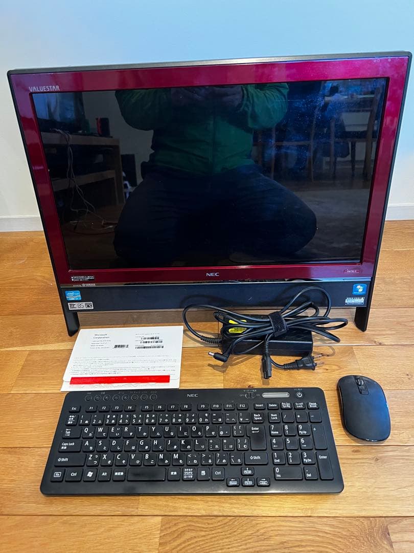 NEC PC-VN770FS6R、Windows10proディスク付き