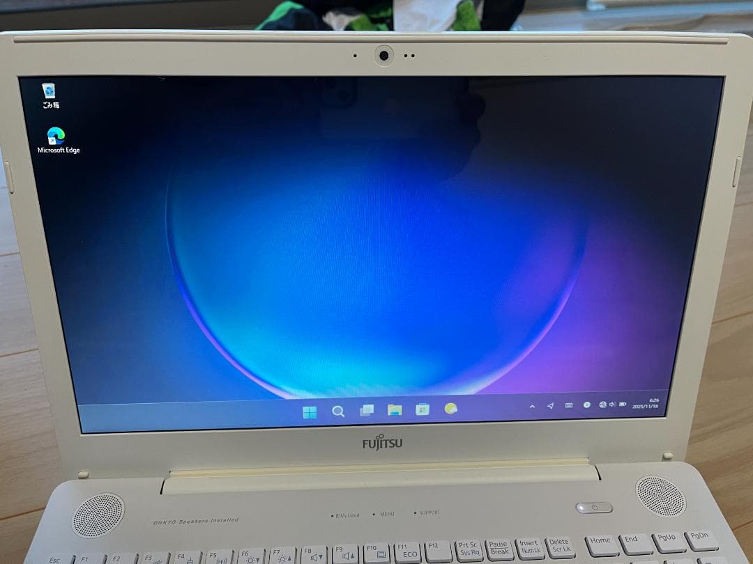 FUJITSU ノートパソコン　FMVA50D1WP　RAM16GB SSD