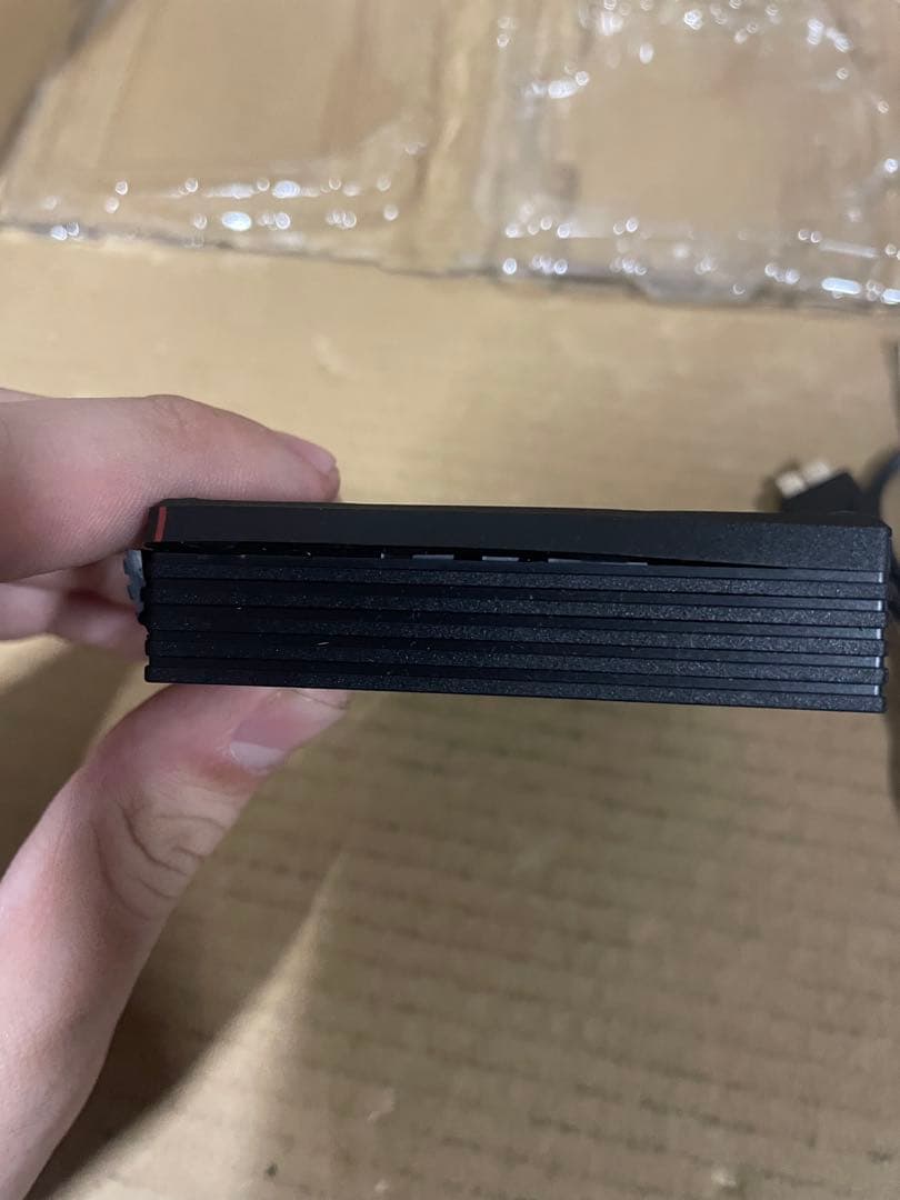 バッファローType-Cケーブル付 2TB ブラック HD-PGAC2U3-BA