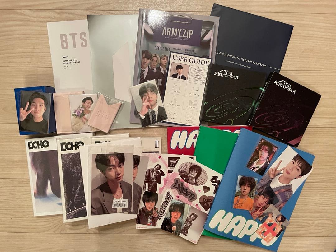 BTS まとめ売り　ARMYmembership HAPPY ECHO トレカ他