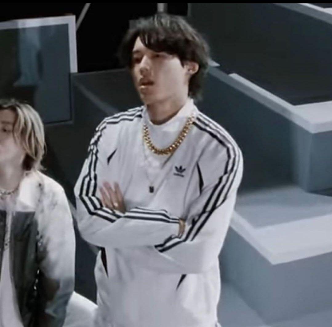 adidas 松村北斗 着用 ナイロンジャケットトラックトップ 希少