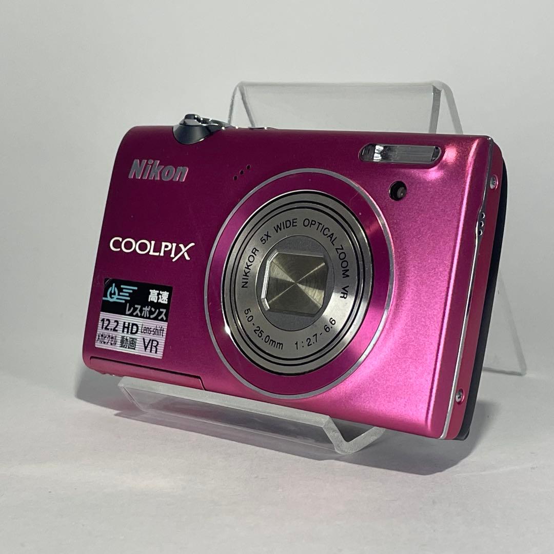 【動作確認済】Nikon COOLPIX S5100 ピンク