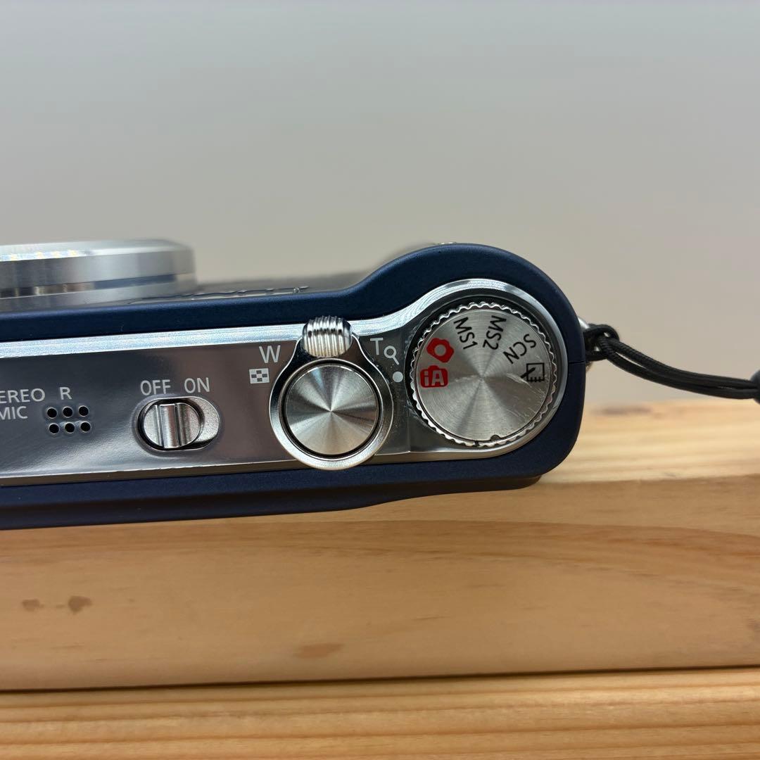 パナソニック ルミックス DMC-TZ7 ネイビー ブルー コンデジ