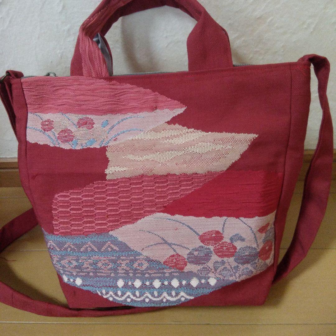 (KFKF)帯リメイクバッグ 4点