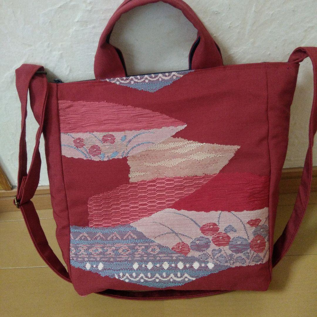 (KFKF)帯リメイクバッグ 4点