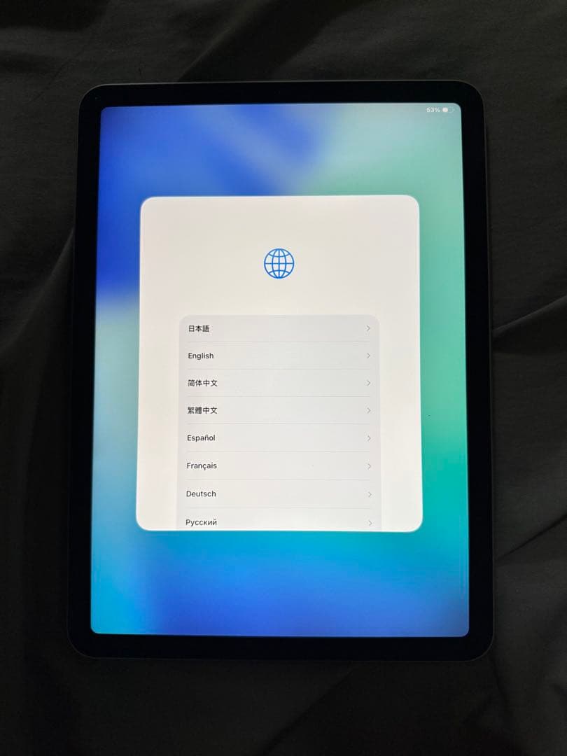 Apple iPad Air4 WiFi スペースグレー本体