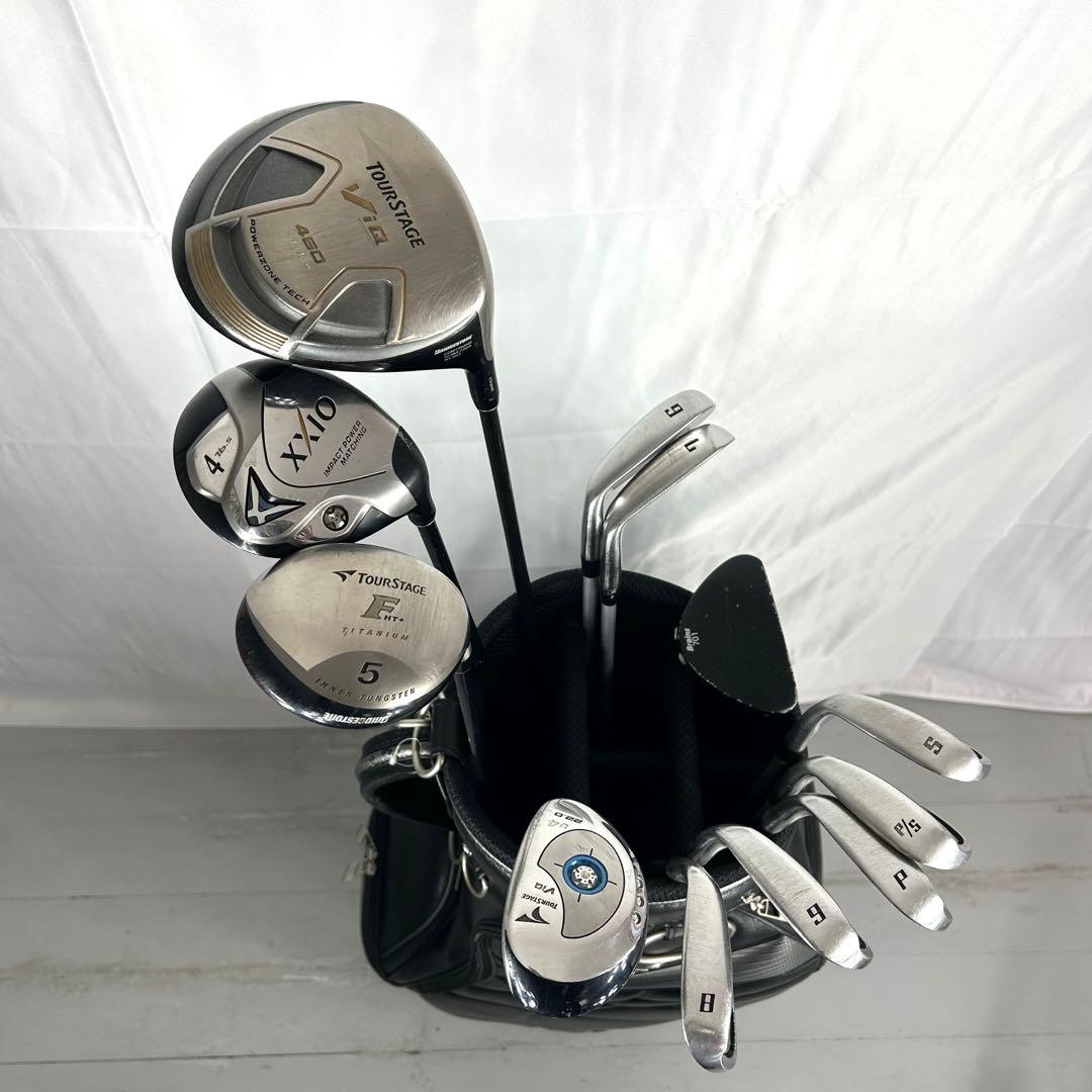 本格派　メンズゴルフクラブ　12本　フルセット　お試しセット　ゴルフセット