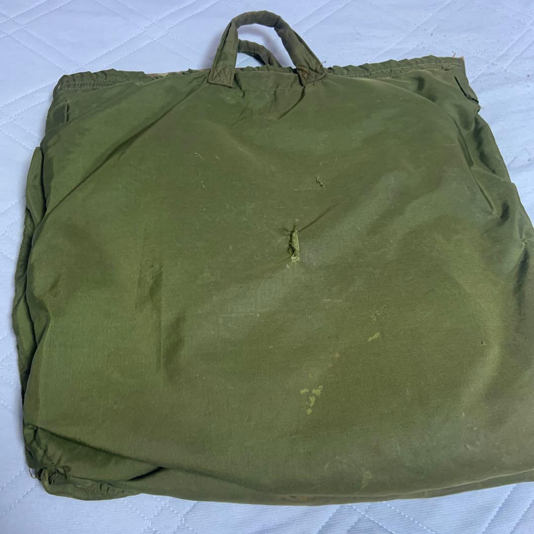 米軍 実物 ヘルメットバッグ 70s 　希少