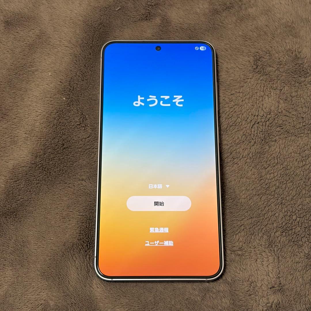 ★Galaxy S25 国内版 Silver Shadow 新品同様★