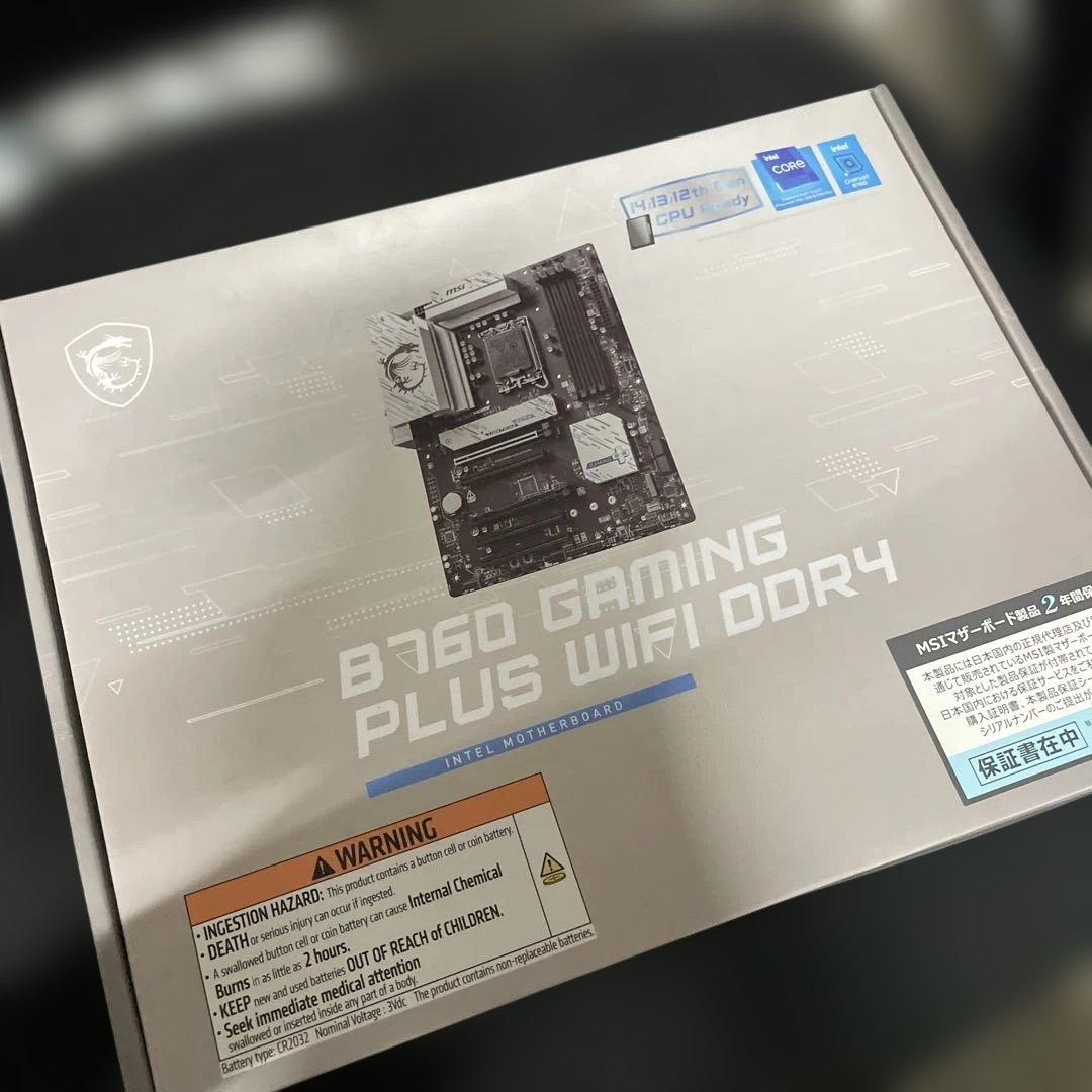 【新品未開封】MSI B760M GAMING PLUS WIFI DDR4