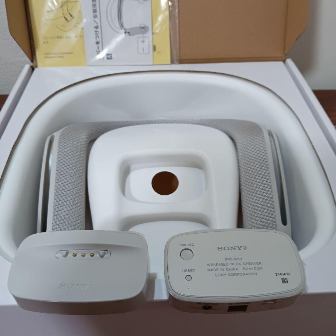 9-64　SONY ウェアラブルネックスピーカー SRS-WS1