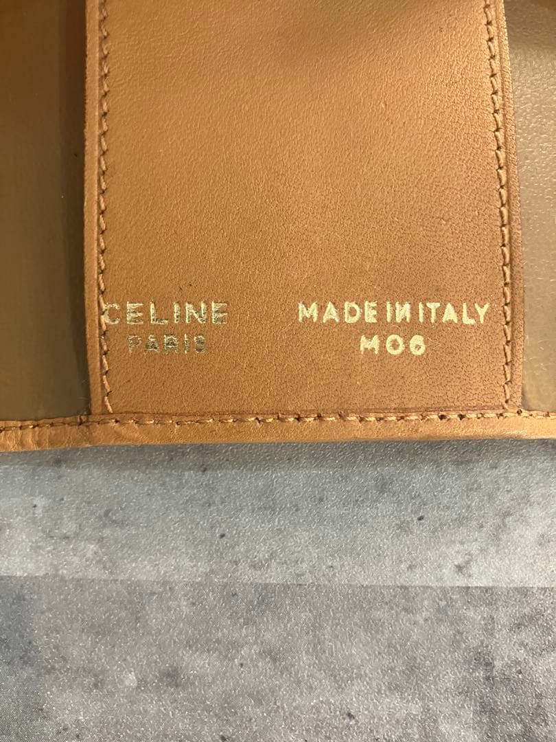 CELINE マカダム柄 トリオンフロゴ キーケース