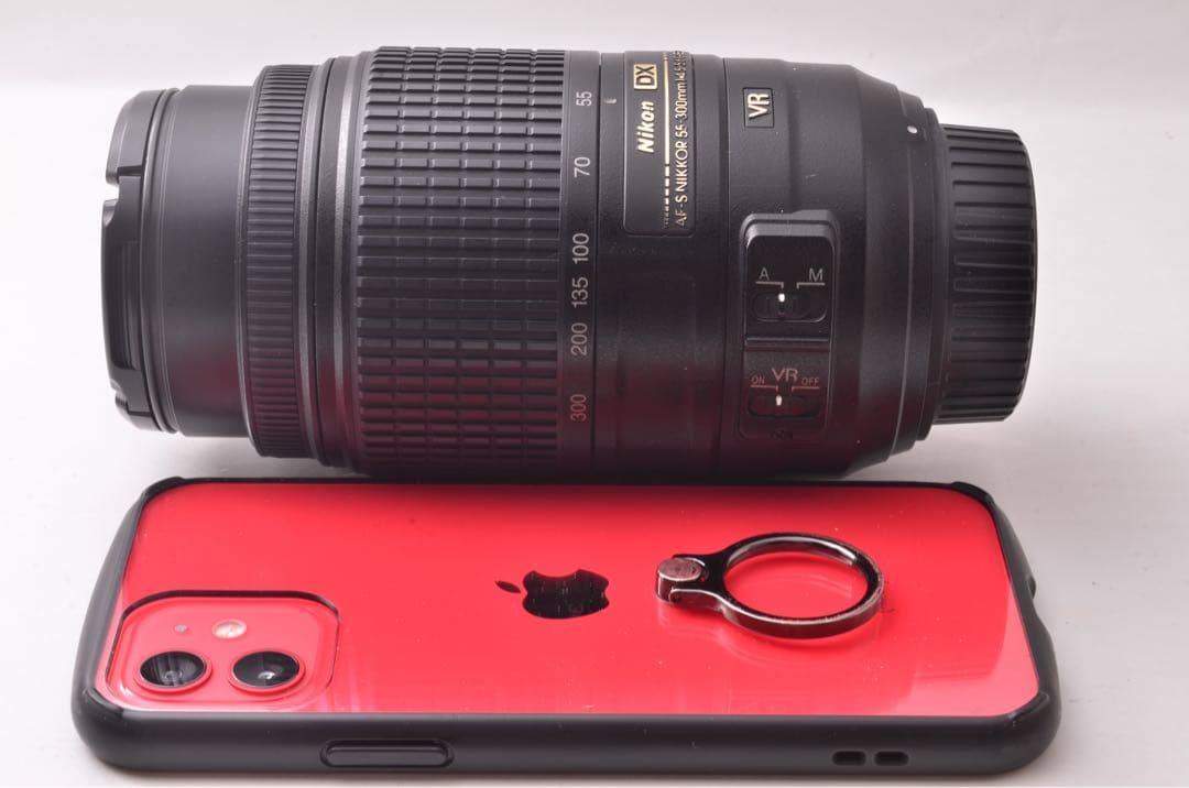 感動の【望遠レンズ 300ｍｍ】ニコンAF-S NIKKOR 55-300 VR
