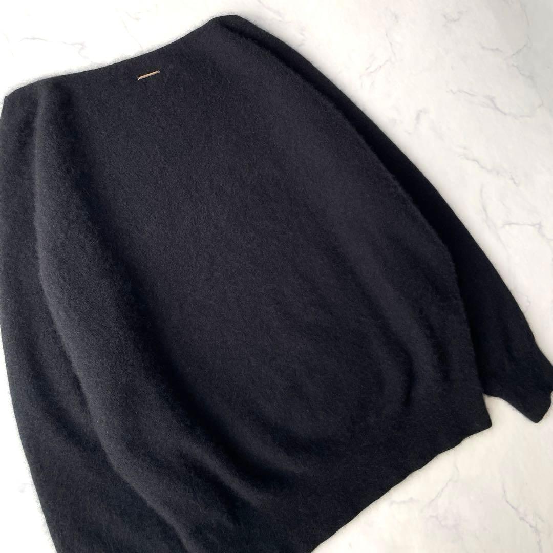 ラウンジドレス ラクーンハイゲージドルマンニット ふわふわ 定価20,900円